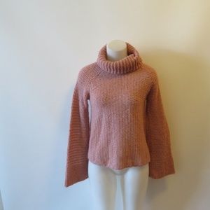 CALYPSO ST. BARTH HIGH-LOW TURTLENECK SWEATER XS *
